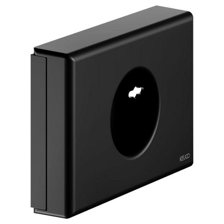 Hygiënezakjes-houder ABS-kunststof incl. zakjes zwart mat