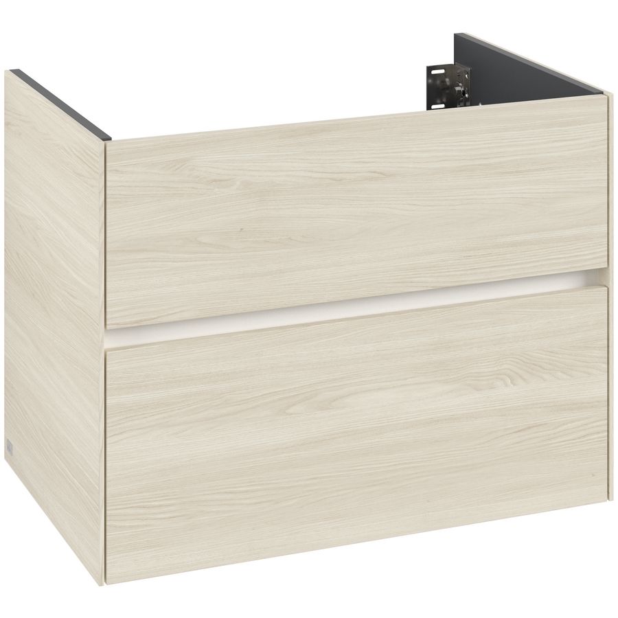 Wastafelonderkast Collaro 796x603x498mm White Oak C13800AA