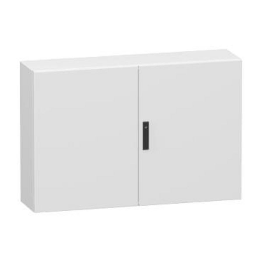 Double plain steel door Spacial CRN without mounting plate