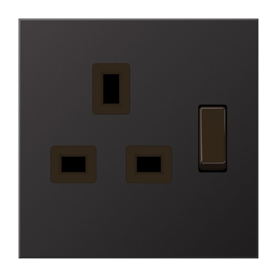 Wandcontactdoos Dark Brit.St.afschak. LS990