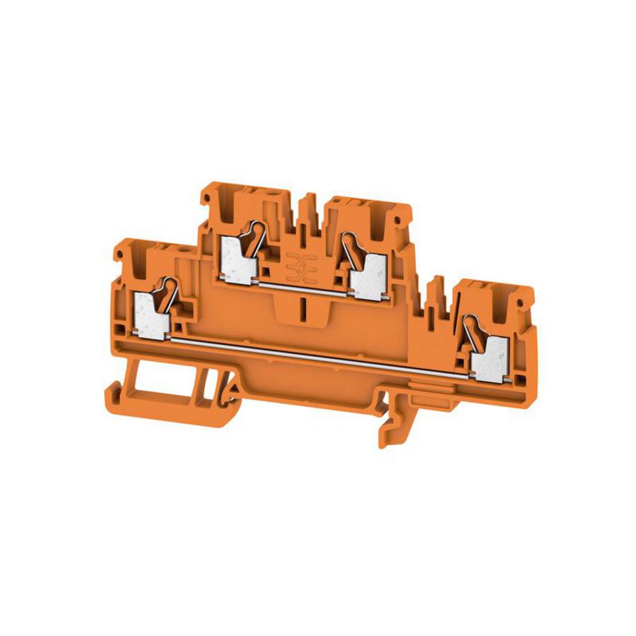 Doorvoerklem oranje 2.5mm2 800 V 800 V N 1547630000 VVE=50