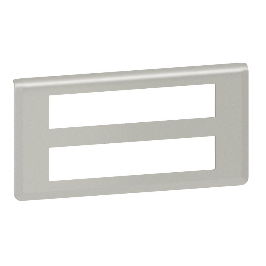 Afdekraam 2x10 module Aluminiumhorizontaal Mosaic