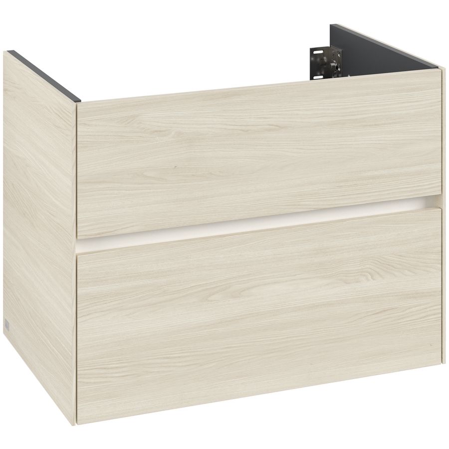Wastafelonderkast Collaro 796x603x498mm White Oak C138B0AA