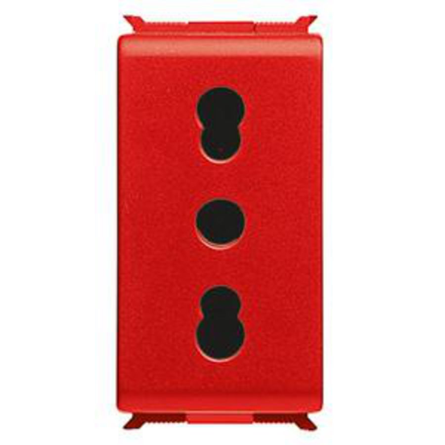 ITALIAANSE STANDAARD WANDCONTACTDOOS 250 Vac-VOOR NOODSTROOM