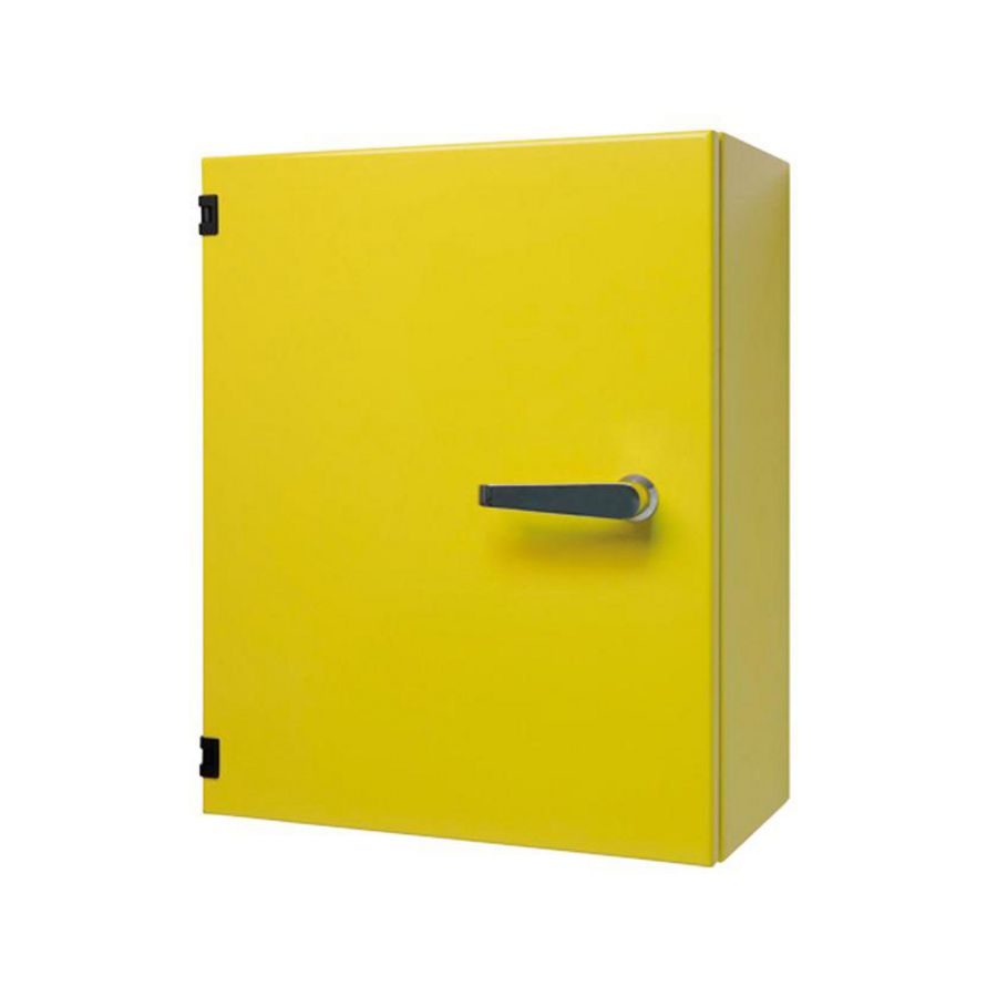 Behuizing Soil-resisting plaatstaal geel