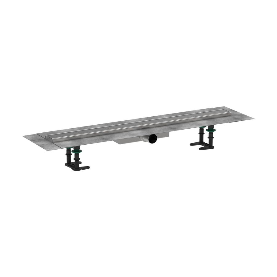 Douchegoot RainDrain Compact compl.set 800 Stainless Steel