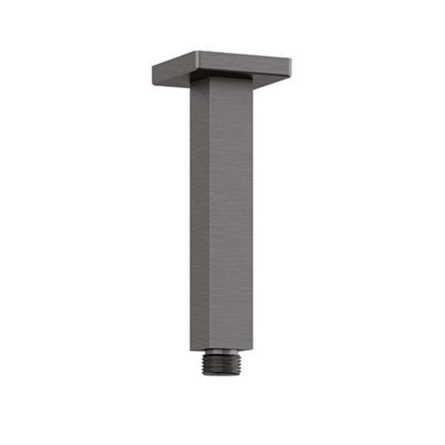 A-Qa Douche-Arm Plafon 1/2" 4Kant Gunmet