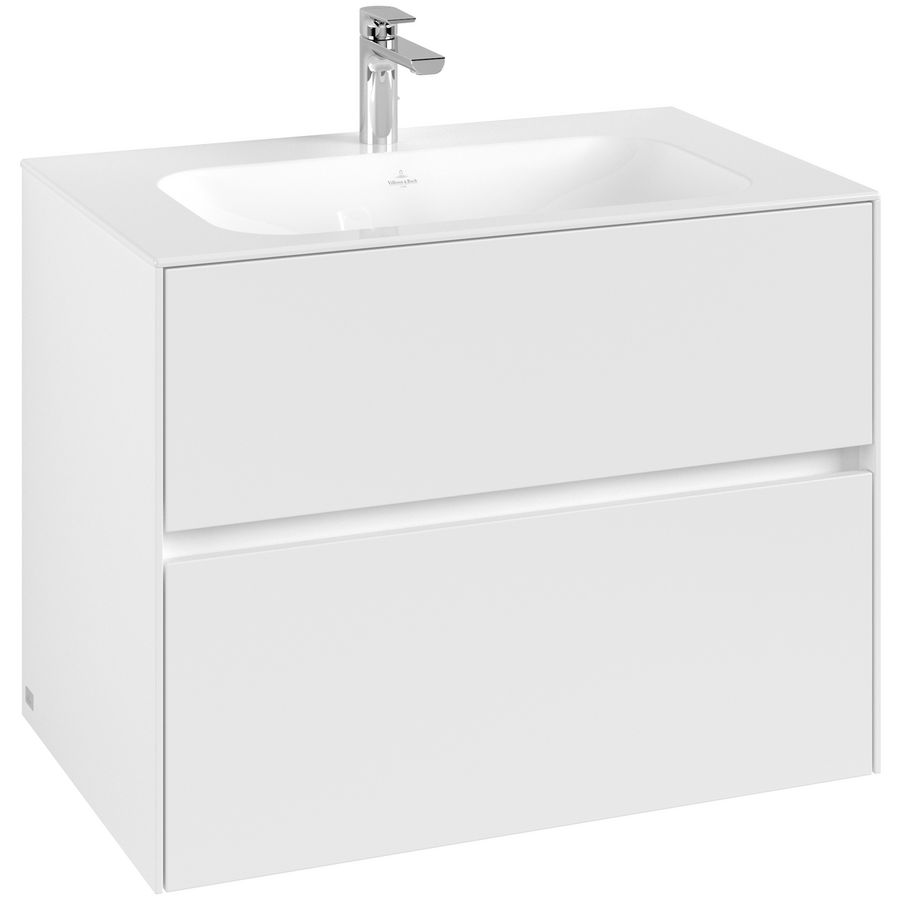Wastafelonderkast Collaro 796x603x498mm Wh.Matt C13800MS
