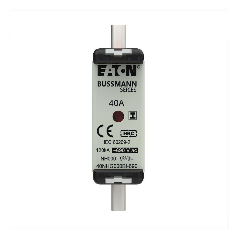 Zekeringelement NH FUSE 40AMP 690V SIZE 000 GG IMGL VVE=3