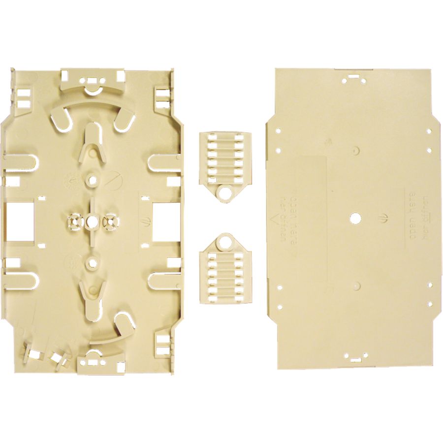 Splice cassette Incl. cover and Holder for 2x6 heat shrink