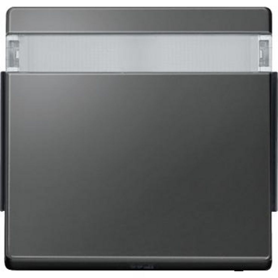 Wisselwip met informatieveld-Antraciet-IP44-Aquadesign
