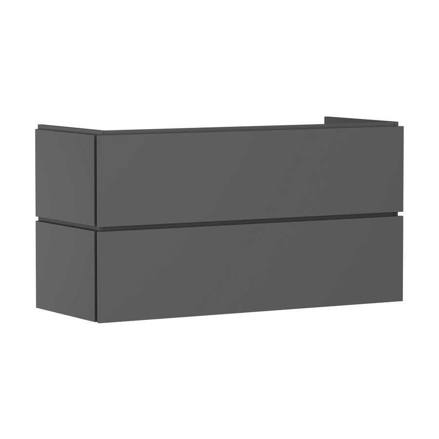 Badmeubel Xilesa E 1180/470+2 lades wastafel Slate Matt Grey