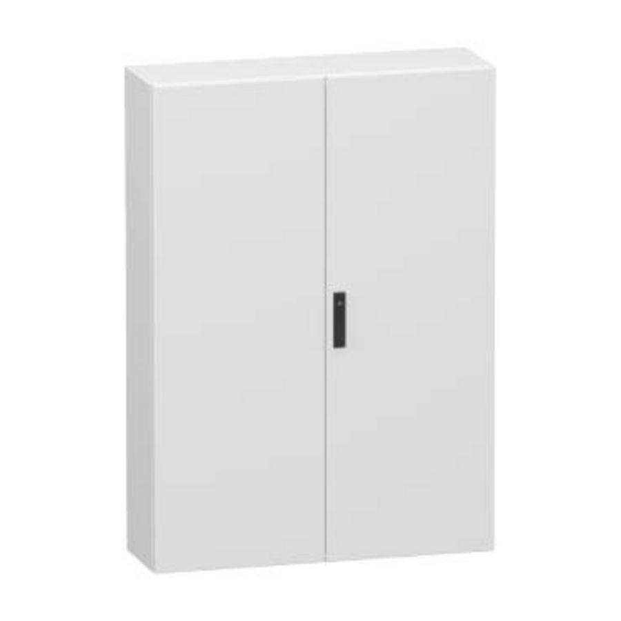 Double plain steel door Spacial CRN without mounting plate