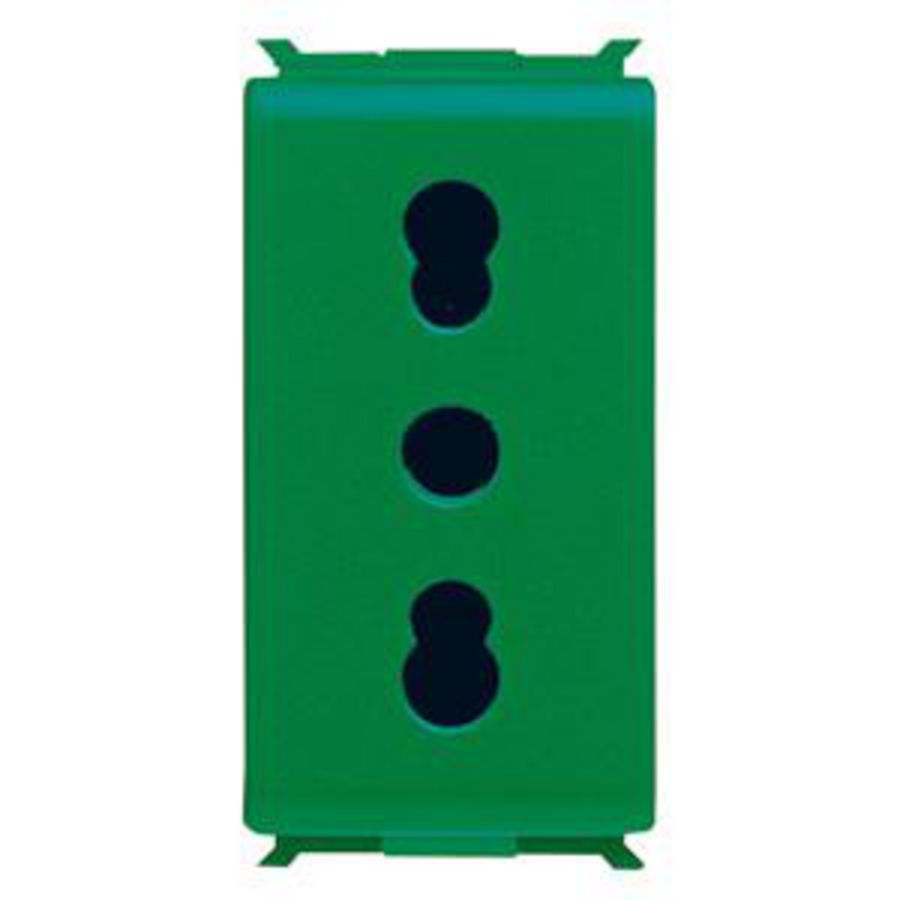 ITALIAANSE STANDAARD WANDCONTACTDOOS 250 Vac-VOOR NOODSTROOM