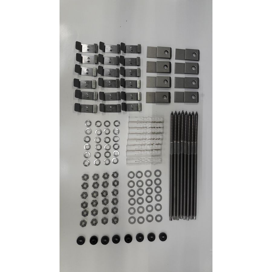 Set a 8st. Bouten tbv opdak integratie Remasol