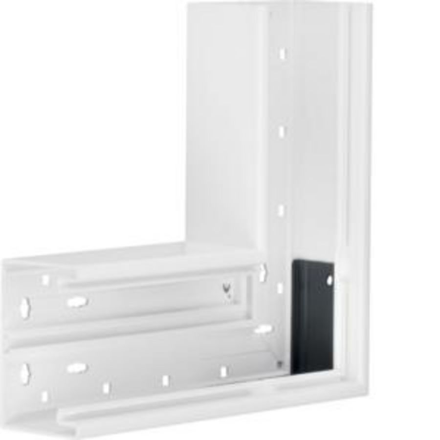 Vlakke hoek BR65 65x100mm verkeerswit