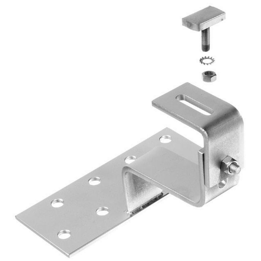 Set a 4st. Dakhaken, mechanische Dakpannen (RVS) Remasol