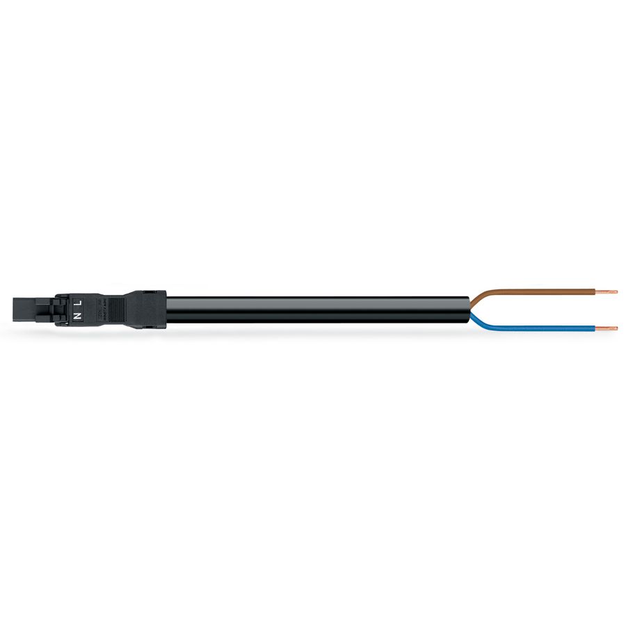 Geconf.aansluitkabel Eca Steker/open einde 891-8992/205-101