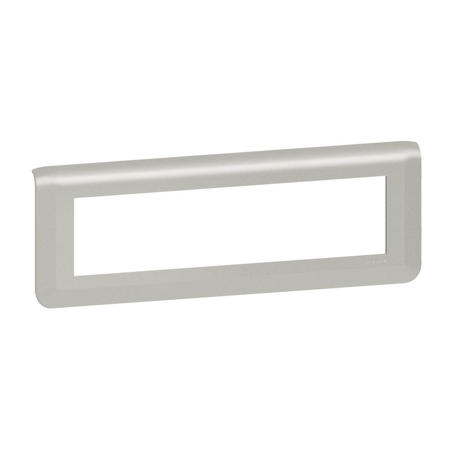 Afdekraam 8 module Aluminiumhorizontaal Mosaic