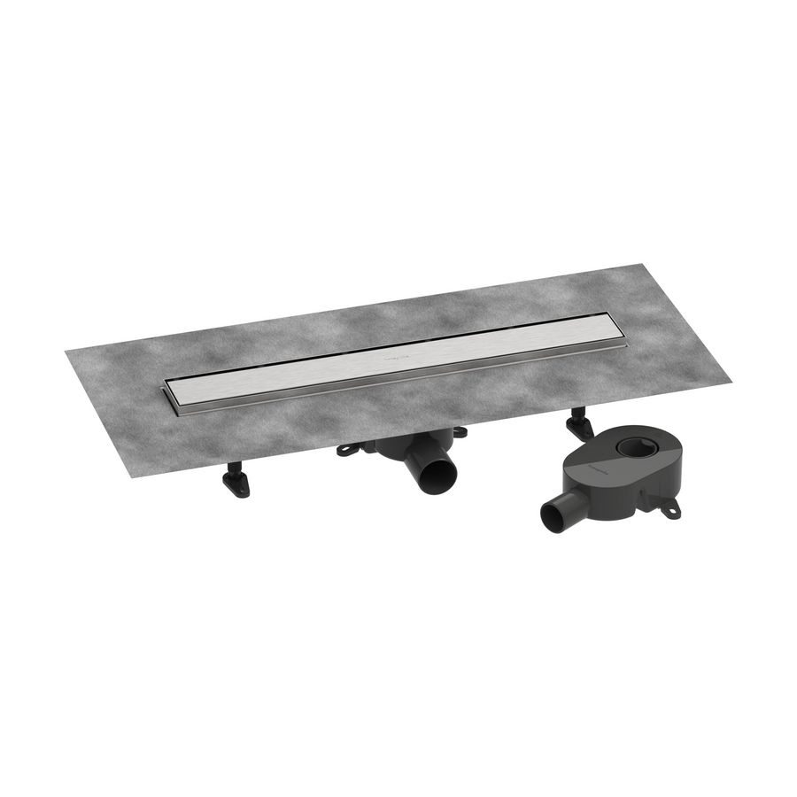 Douchegoot RainDrain Go compl.set 600 Stainless Steel