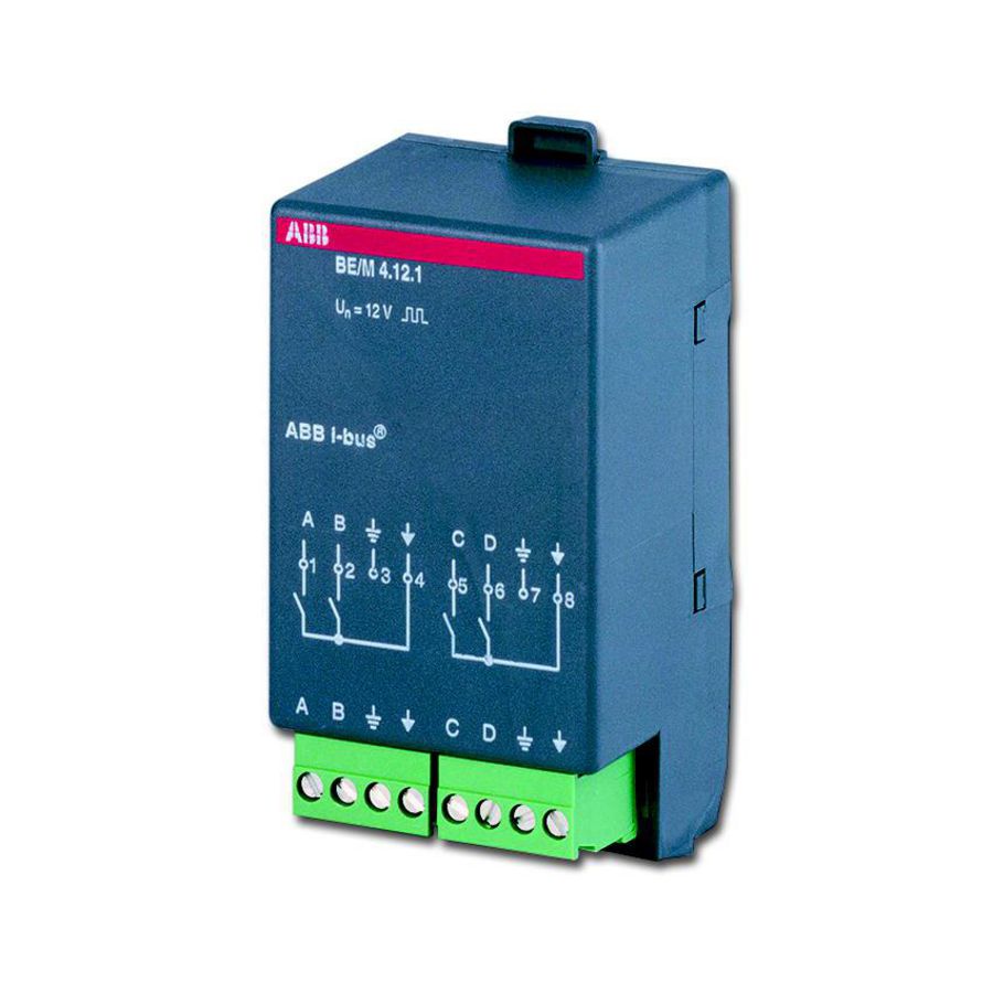 Binaire ingangsmodule KNX 4-voudig 12 V