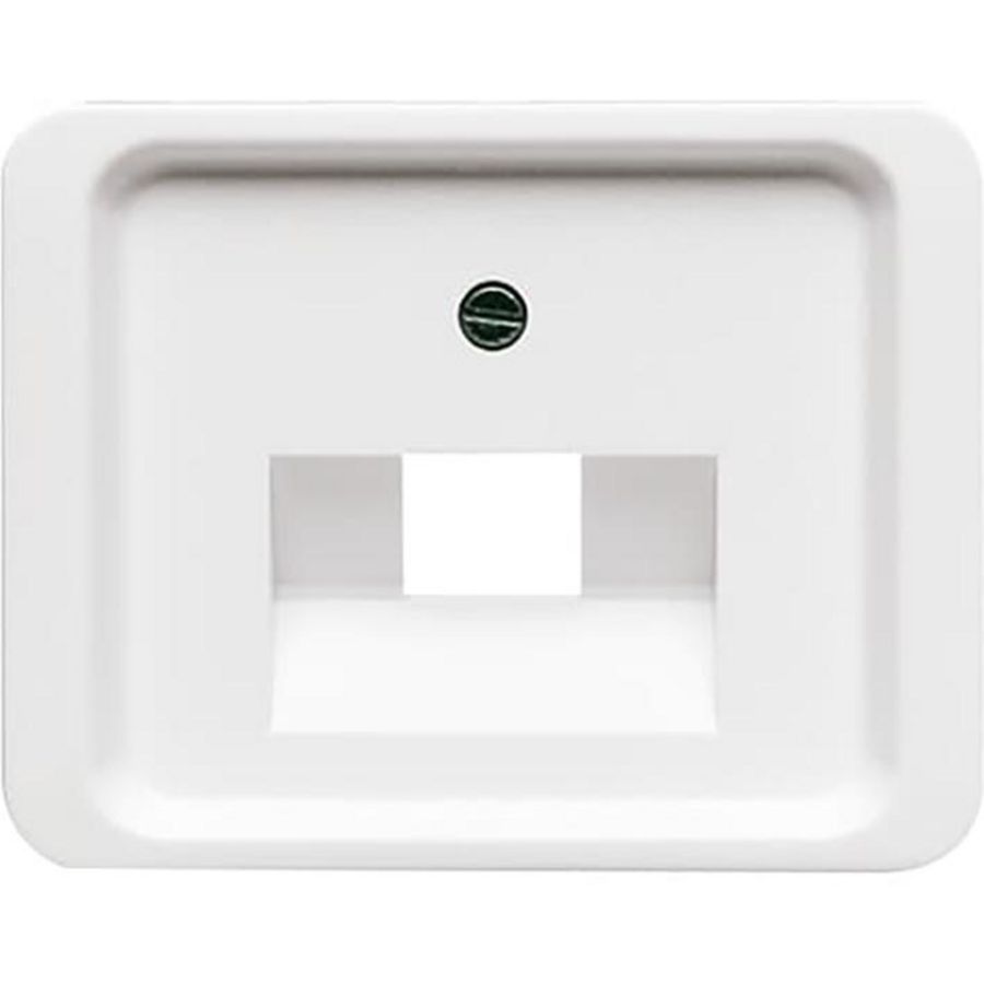 Centraalplaat afd v datadoos 1 x RJ45 a-albast