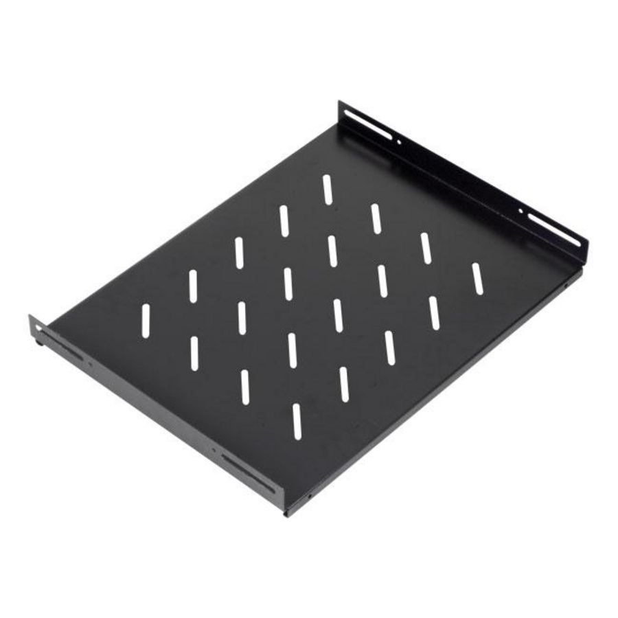 Plank vast D350mm 1HU 600D kast geperforeerd