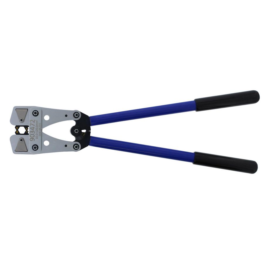 Krimptang KZ buiskabelschoenen 10-120mm² zeskantpers