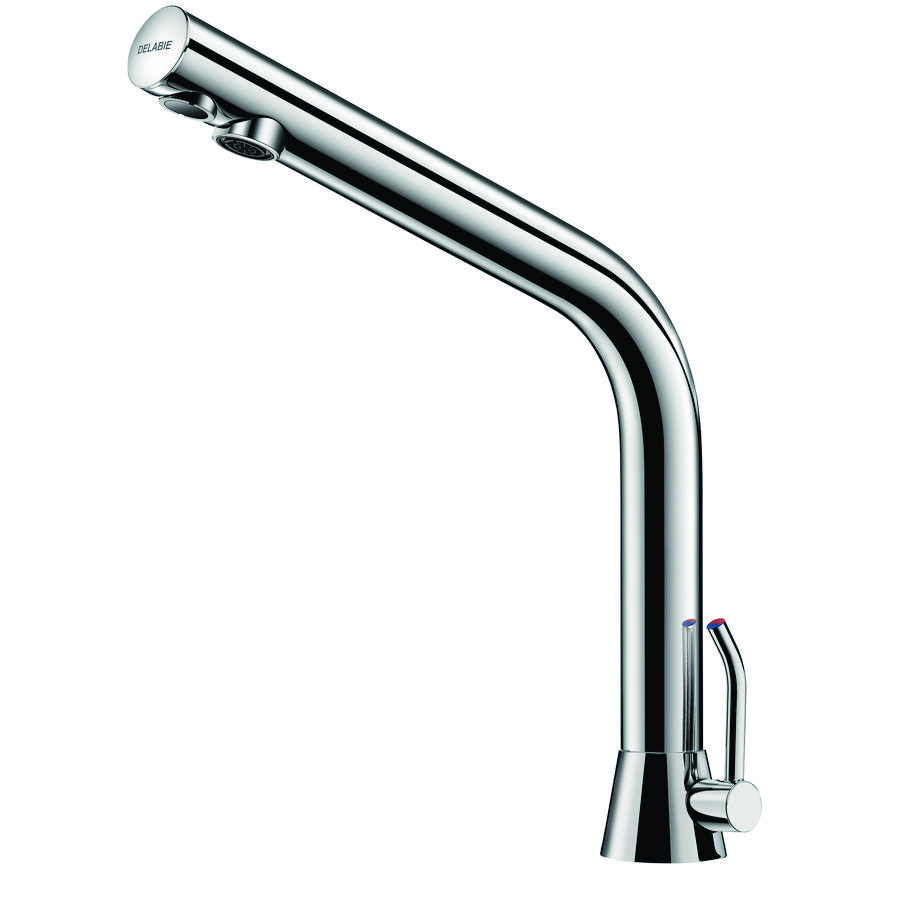 Wastafelmengkraan M3/8" H.250mm netspanning 230/12V