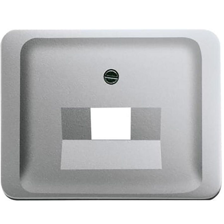 Centraalplaat afd v datadoos 1 x RJ45 a-titanium (1803-266)