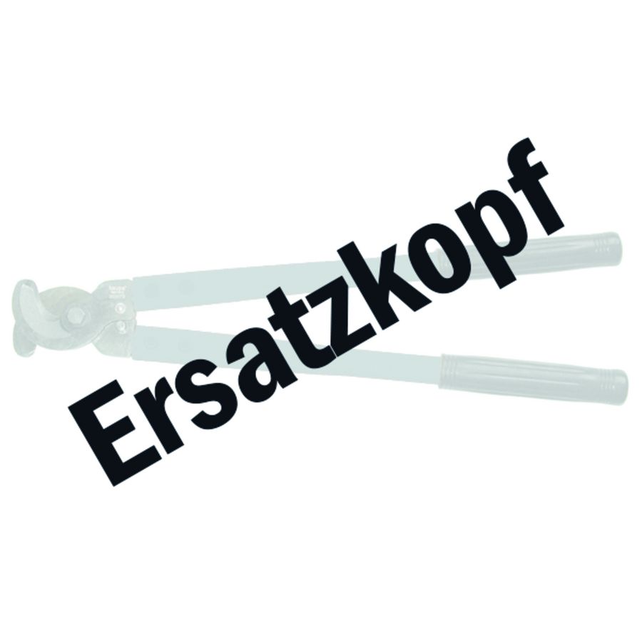 Snijkop bij kabelschaar max. 50mm
