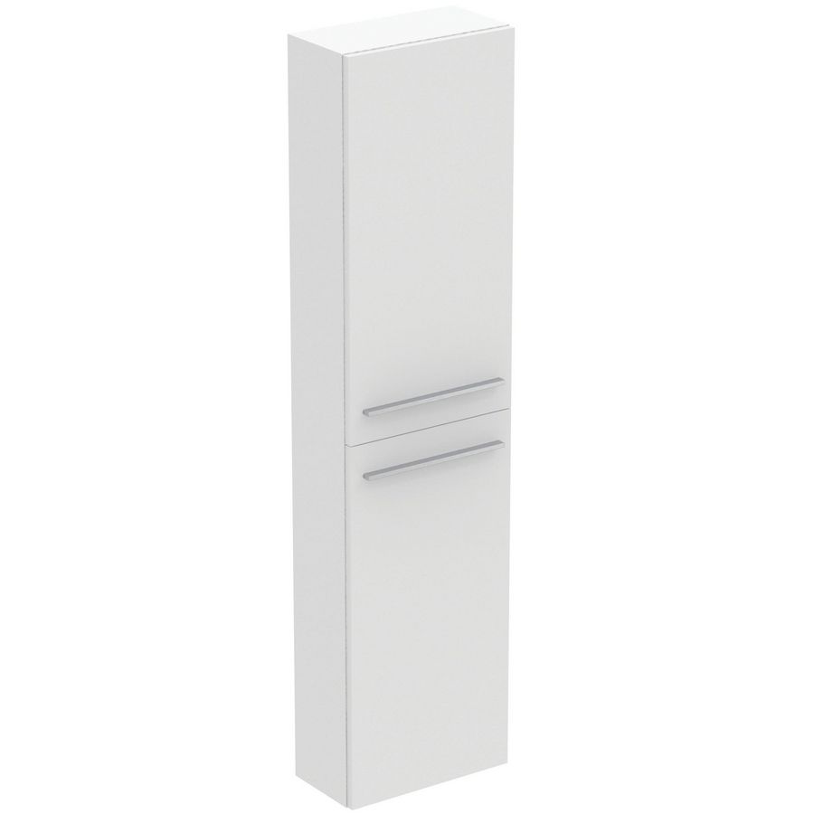 Kolomkast hoog LIFE-S 160x40cm 2x deur mat wit