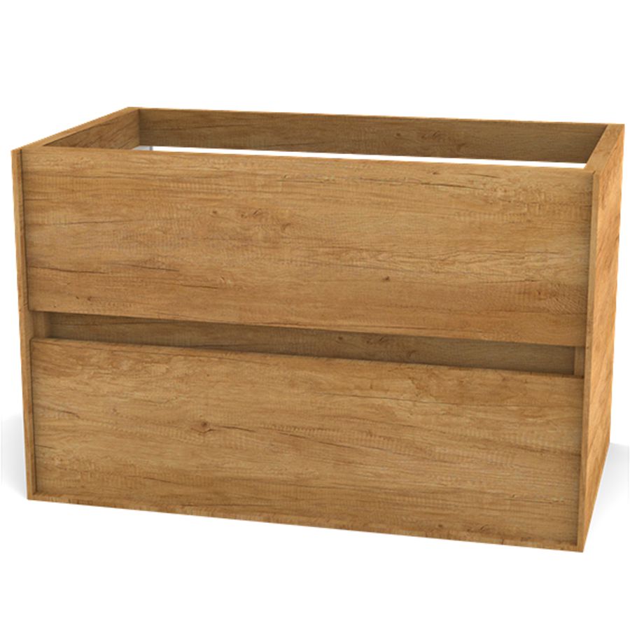 Wastafelonderkast PESCARA 80cm 2x la natural oak