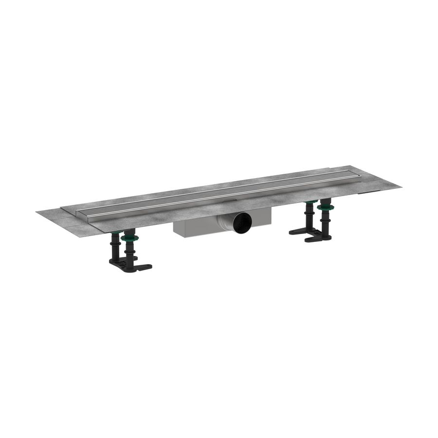 Douchegoot RainDrain Compact compl.set 700 Stainless Steel