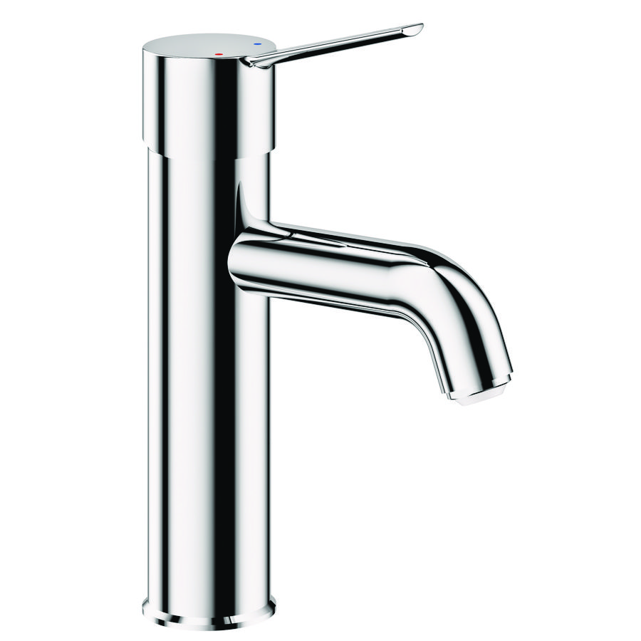 Wastafelmengkraan H.100 L.120 z. plug volle greep 2721TEP