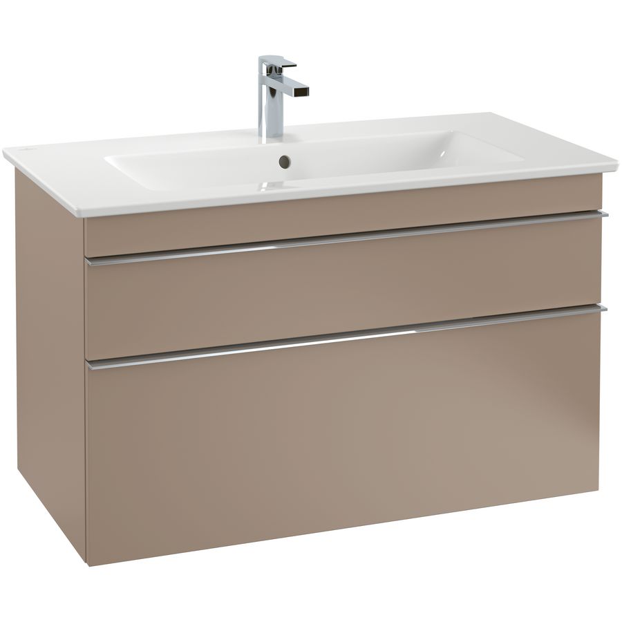 Wastafelonderkast Venticello 953x590x502mm Taupe A92601VM