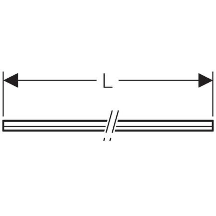 Rol a 10mtr. PE inlegband 48mm tbv glijbeugel Ø200-315mm