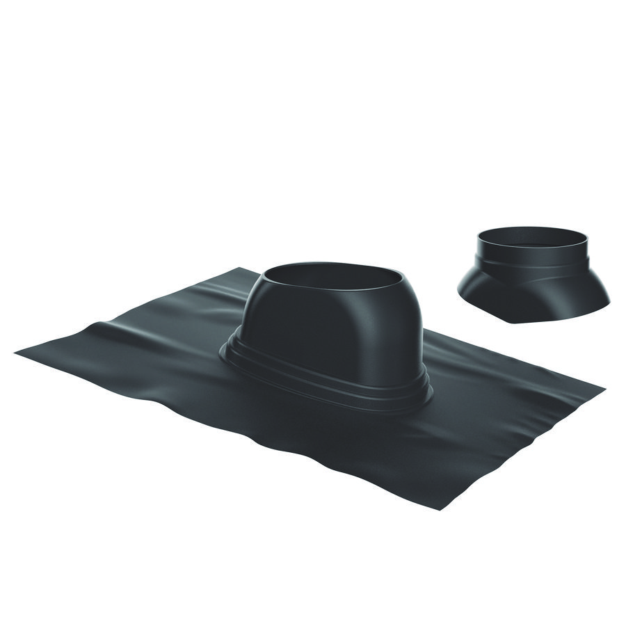 Universele dakpan zwart 7738113128