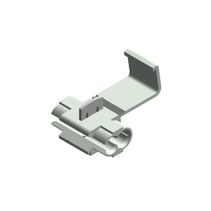 Doos a 100st. Aftakklem lok wit 1,5-2,5mm²