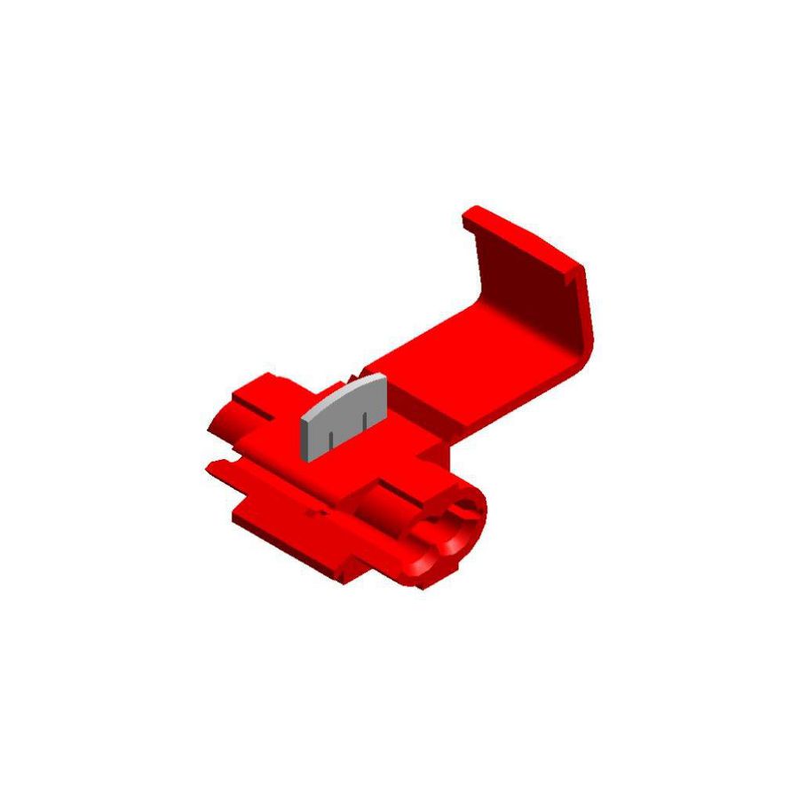 Doos a 100st. Aftakklem lok rood 0,5-1,5mm²
