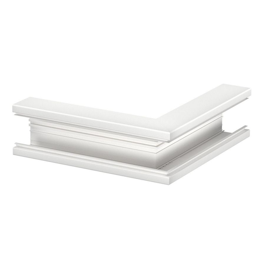 Buitenhoek RAL 9010 Wandgoot 70x110 symetrisch 70x110x300 Al