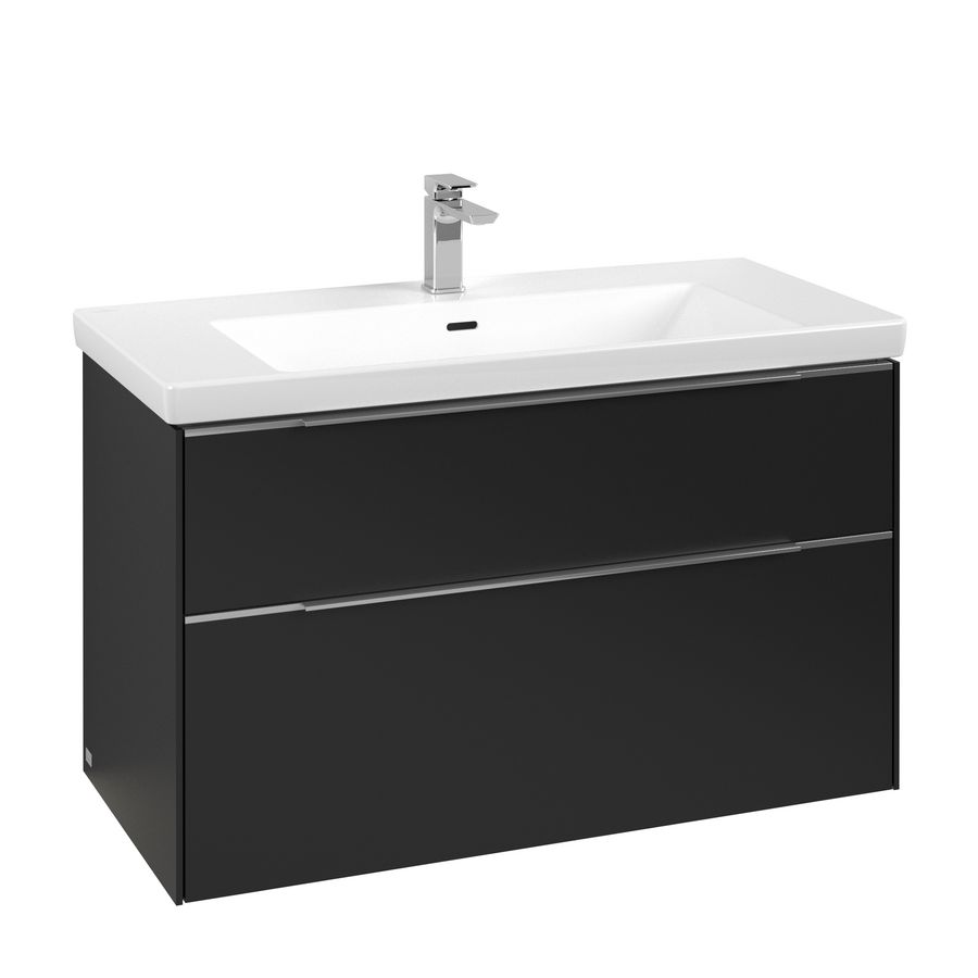 Wastafelonderkast Subway 3.0 973x576x478mm Volc. Black C570L0VL