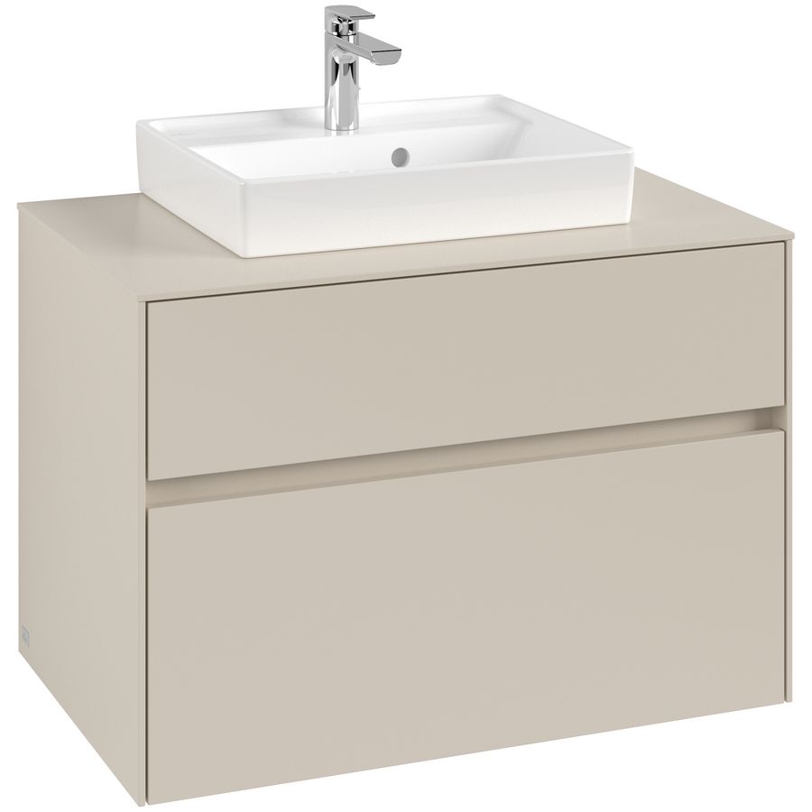 Wastafelonderkast Collaro 800x548x500mm Cashmere Grey C06900VN