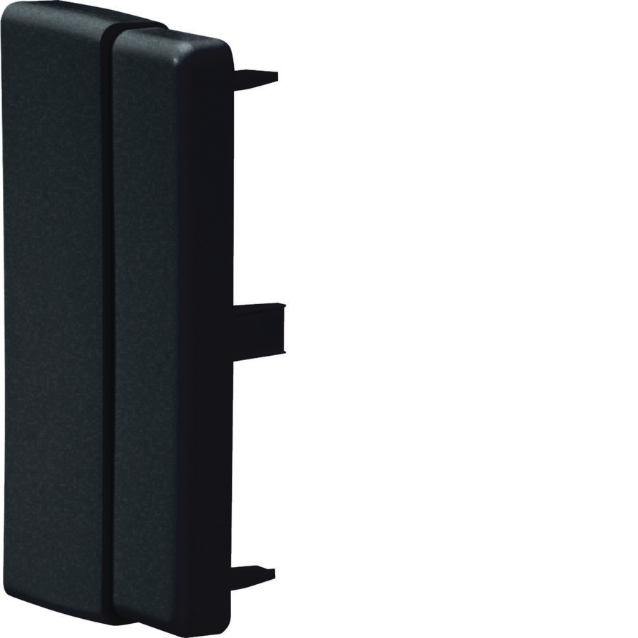 LF eindplaat (40,60)x110mm breed halogeenvrij grafietzwart