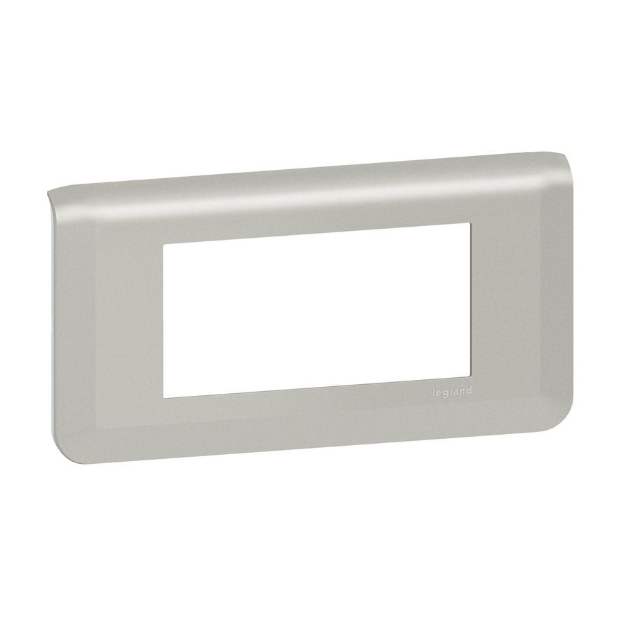 Afdekraam 4 module Aluminiumhorizontaal Mosaic