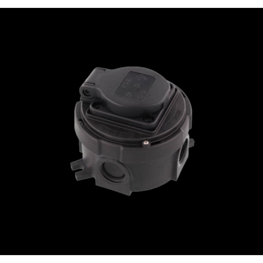 Kabeldoos combi 304 WCD zwart