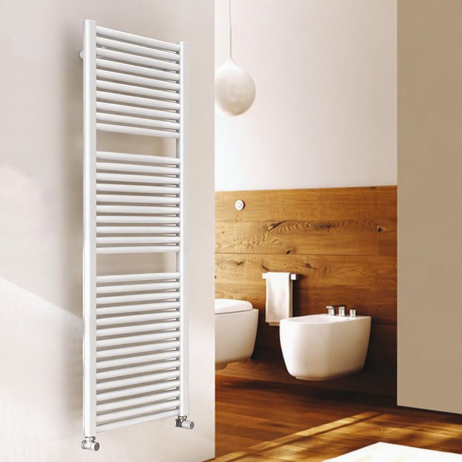 Badkamerradiator watergevoed CLAUDIA 1195x1000mm wit RAL9016