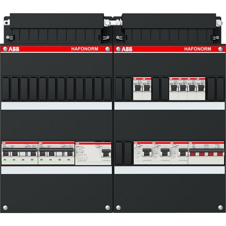 Groepenkast 3-fase 1 40A 4P ALS 63A 4P 30mA 1SPF006972F0057
