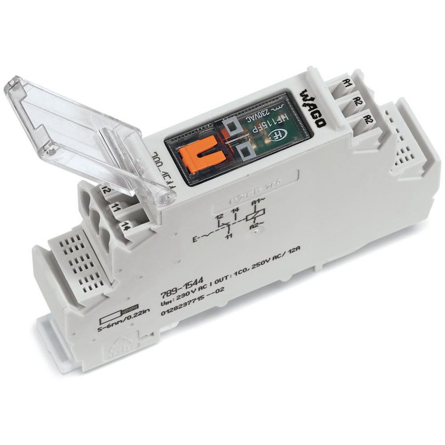 Relaismodule AC 230V 1 wisselcontact 789-1544