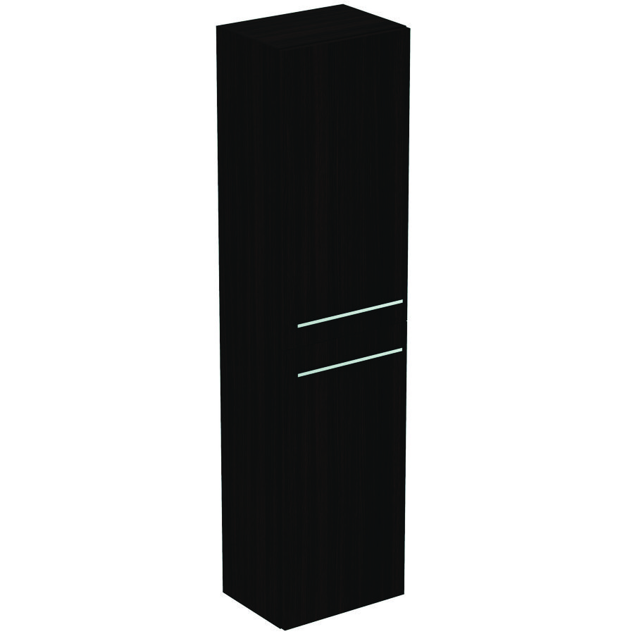 Kolomkast hoog LIFE-A 160x40cm 2x deur coffee donker eiken